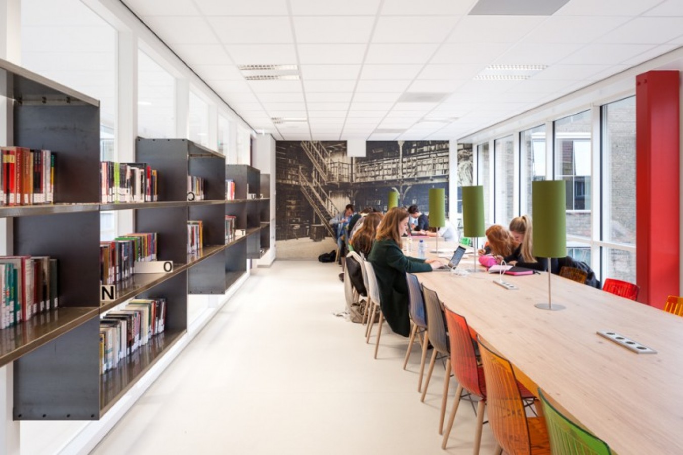 Ontwerp mediatheek Canisius College 